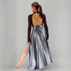 Szara spódnica do Paso Doble